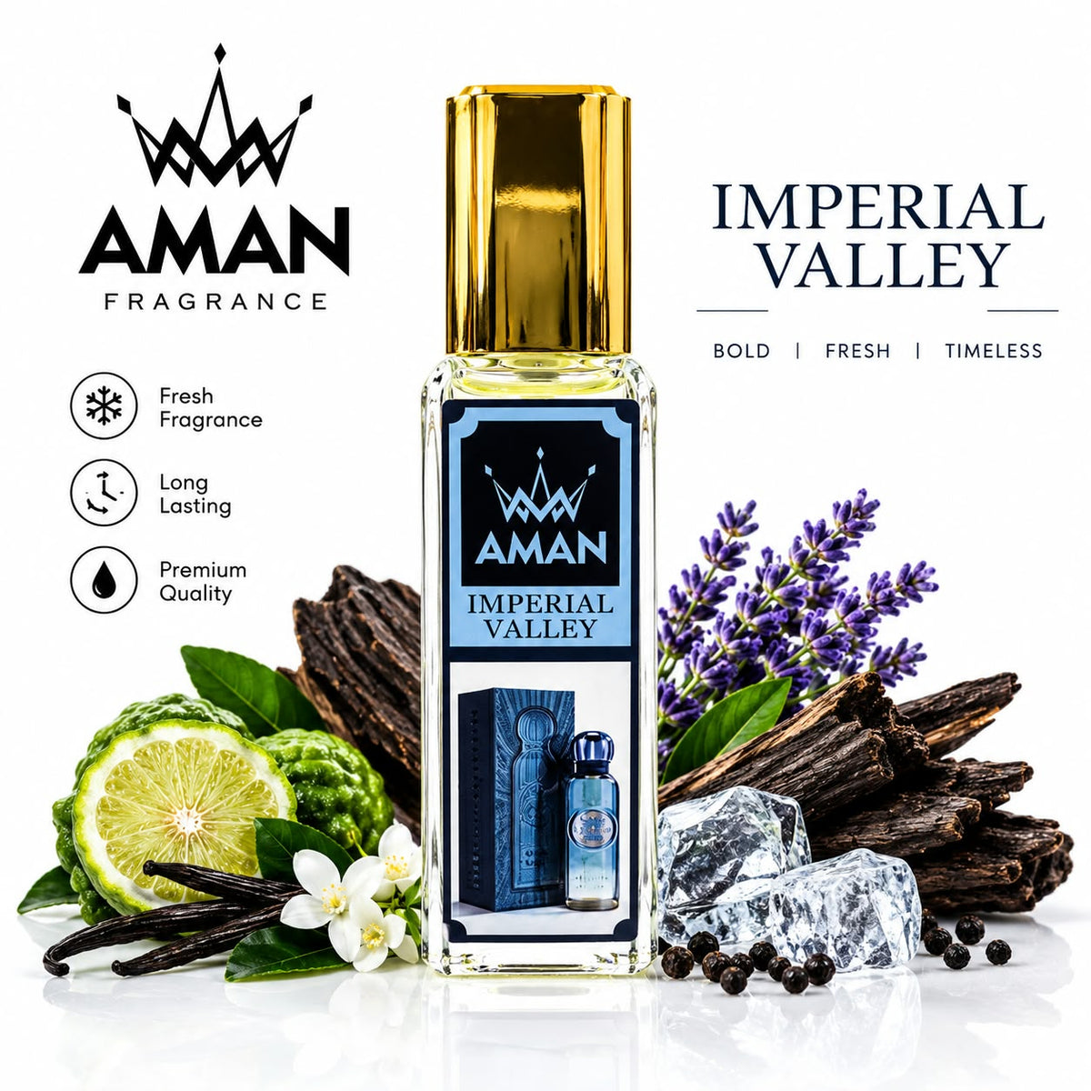 Imperial Valley long lasting perfume 20ml