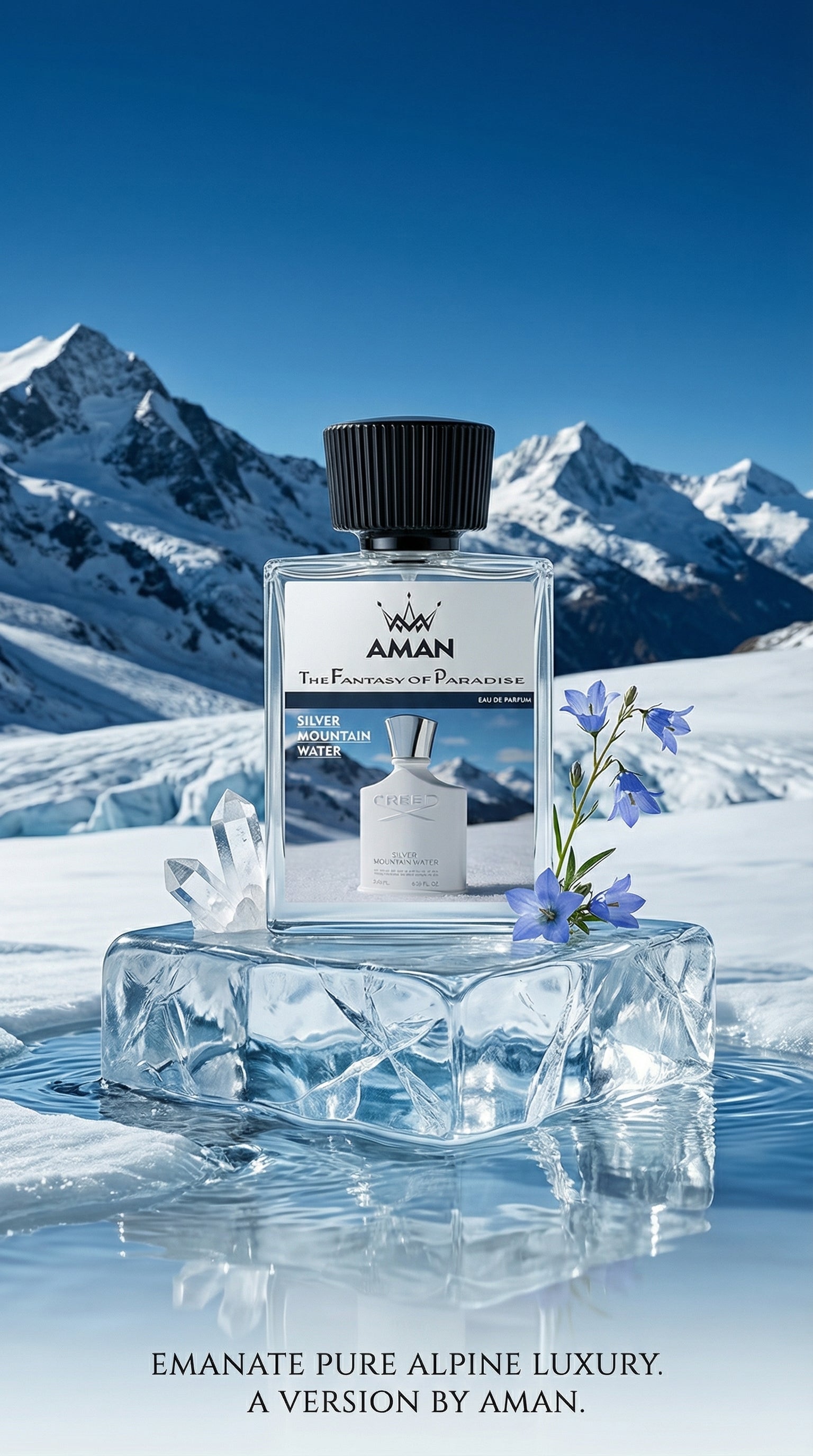 Silver Mountain Inspired Eau De Parfum – Fresh Alpine Scent
