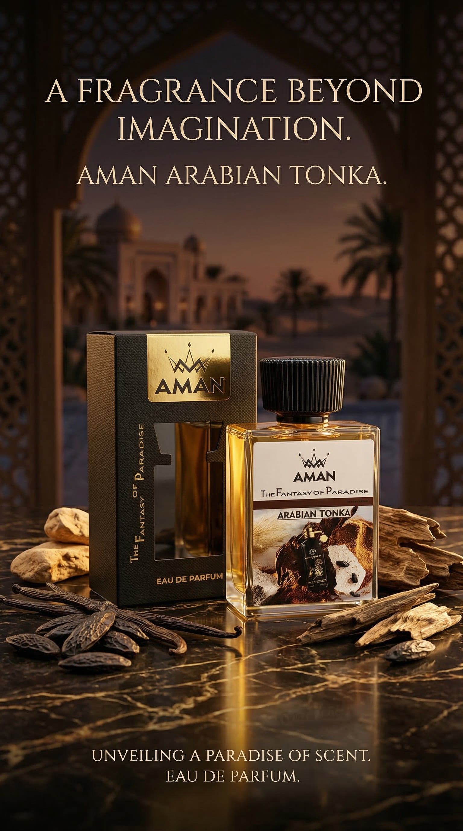 Inspired by Arabian Tonka montale  Perfume
