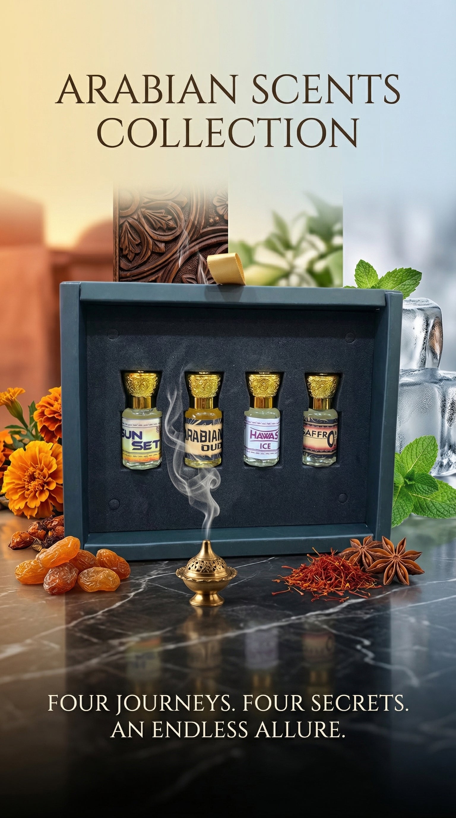 Aman Premium Attar Set (6ml Each)