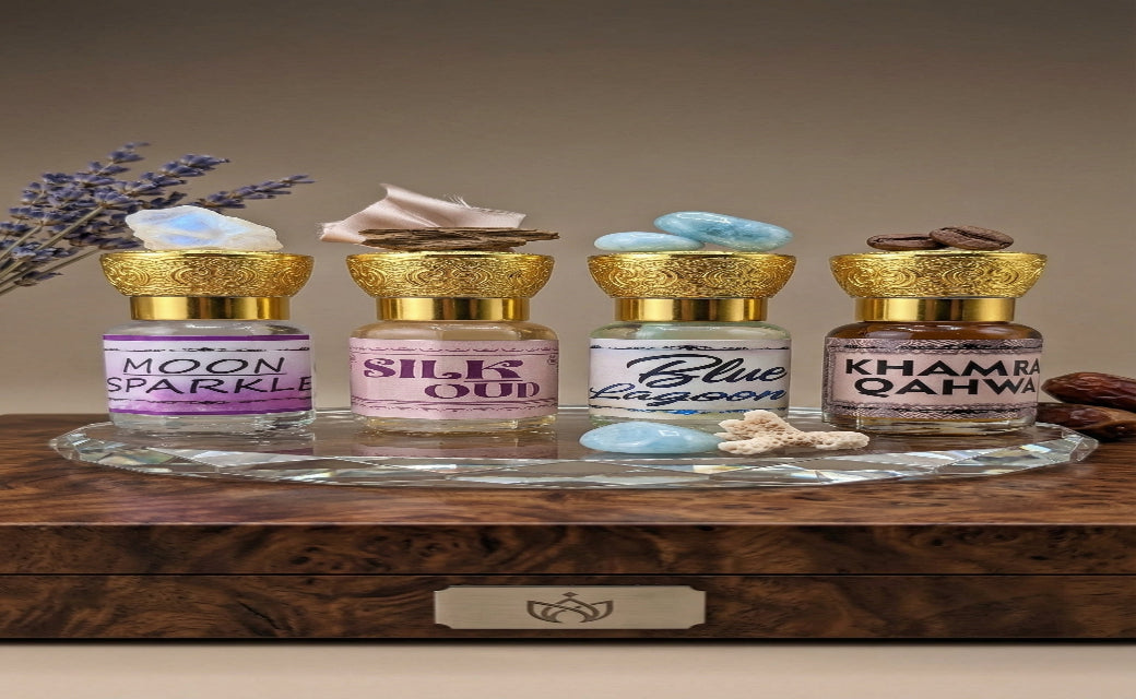 Aman fragrances by Discovery Attar Set – Long-Lasting attar Oils (6ml Each)