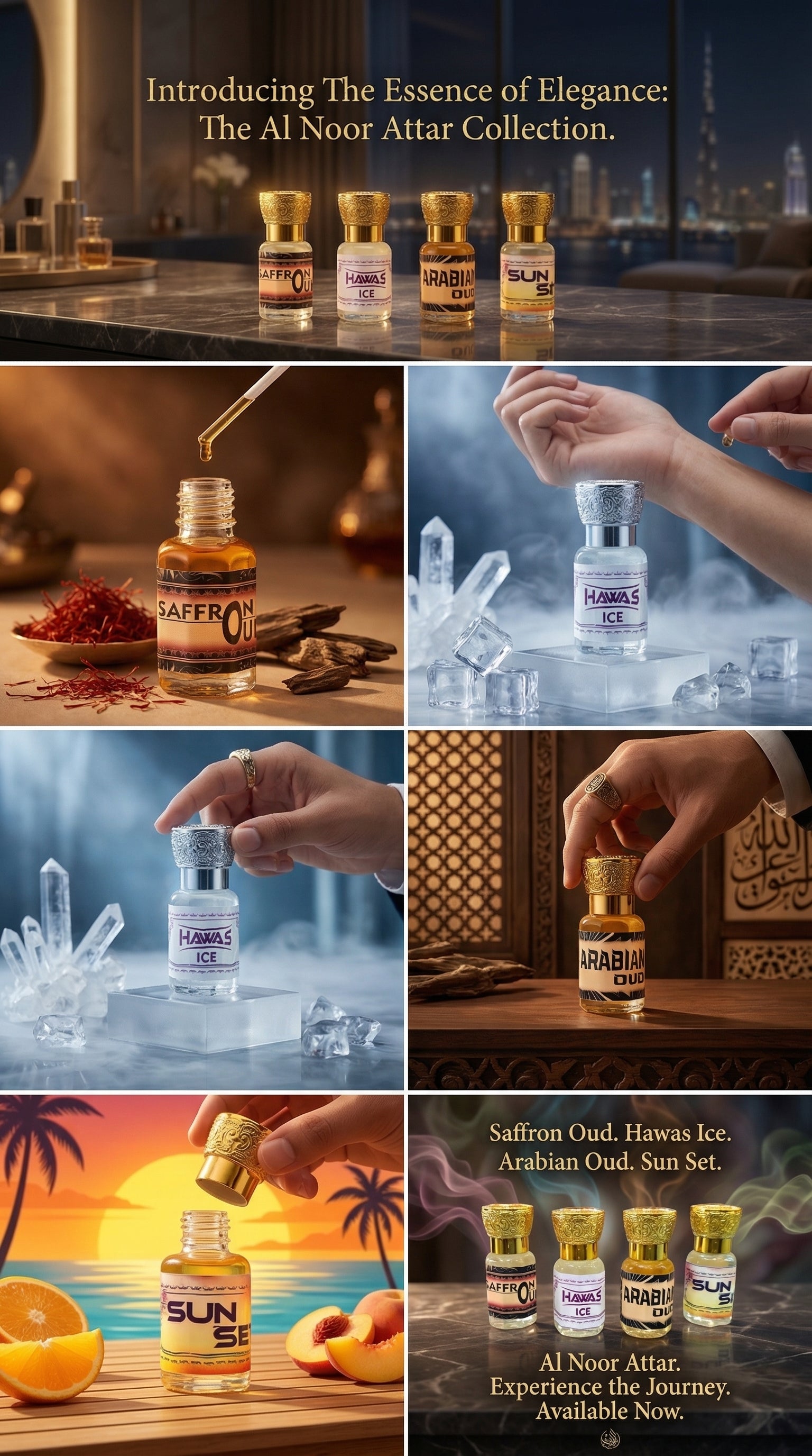 Aman Premium Attar Set (6ml Each)