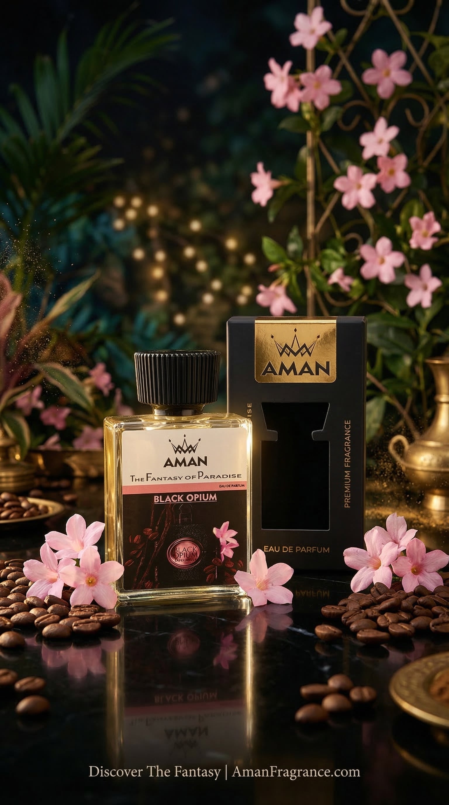 Inspired By YSL Black 0pium Perfume