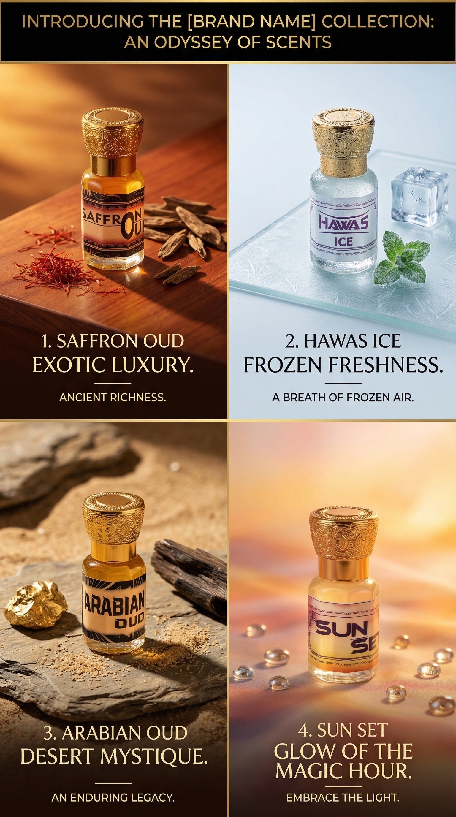 Aman Premium Attar Set (6ml Each)